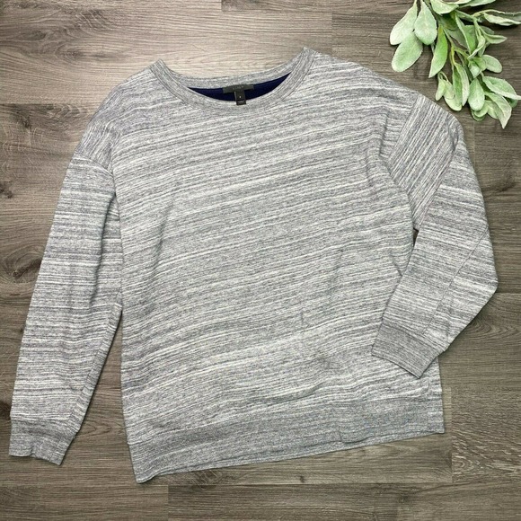 J. Crew Sweaters - JCREW sz S gray fleece lined sweatshirt